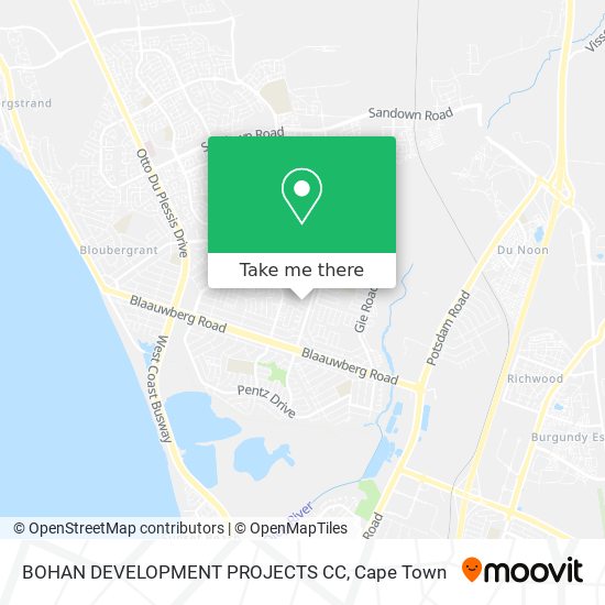 BOHAN DEVELOPMENT PROJECTS CC map