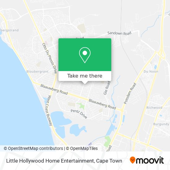 Little Hollywood Home Entertainment map
