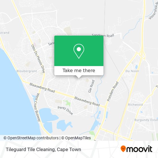 Tileguard Tile Cleaning map