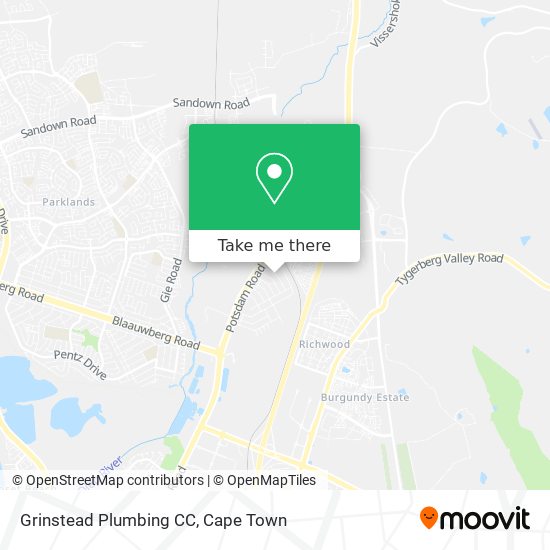 Grinstead Plumbing CC map