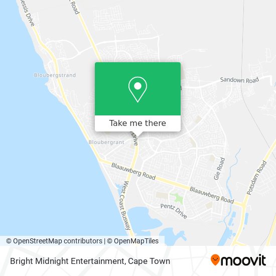 Bright Midnight Entertainment map