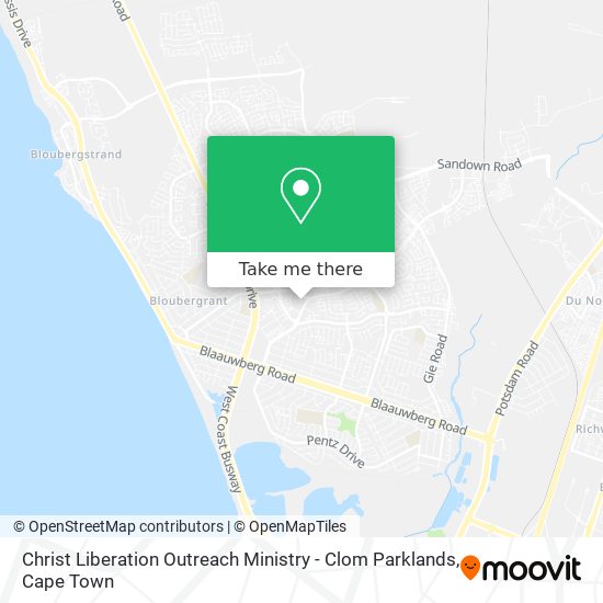 Christ Liberation Outreach Ministry - Clom Parklands map