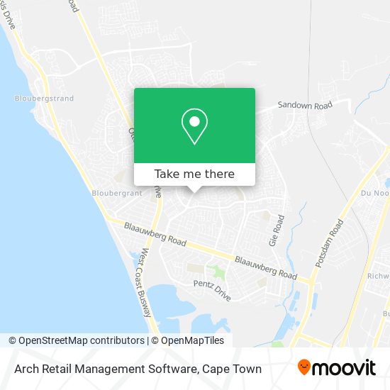 Arch Retail Management Software map
