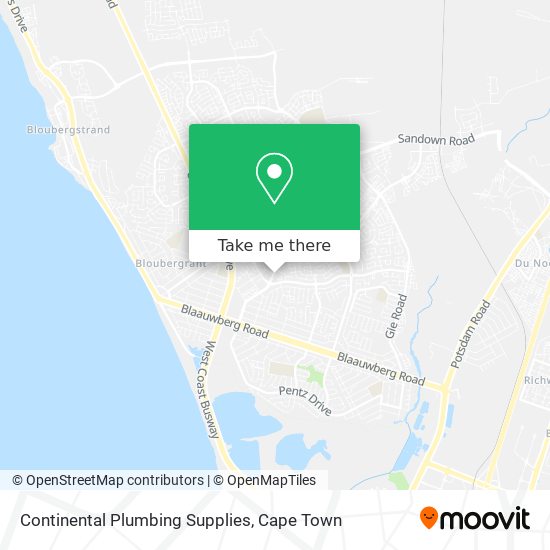 Continental Plumbing Supplies map