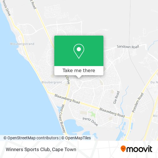 Winners Sports Club map