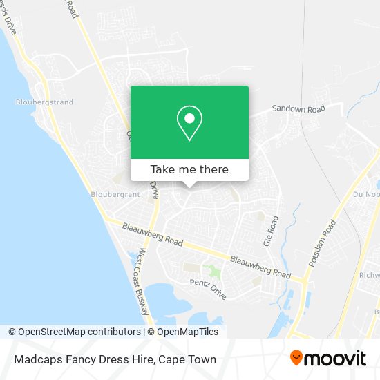 Madcaps Fancy Dress Hire map