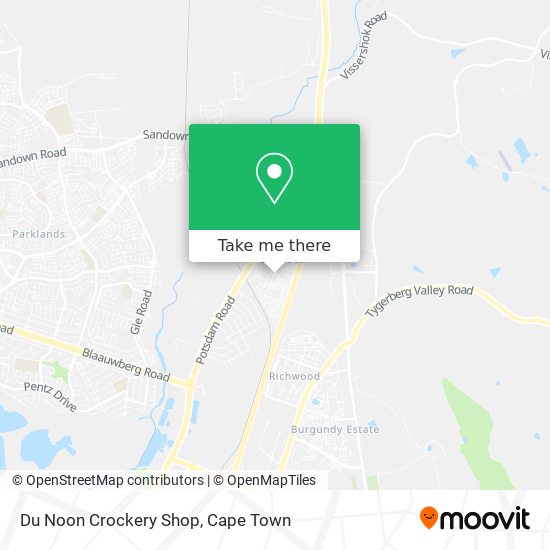 Du Noon Crockery Shop map