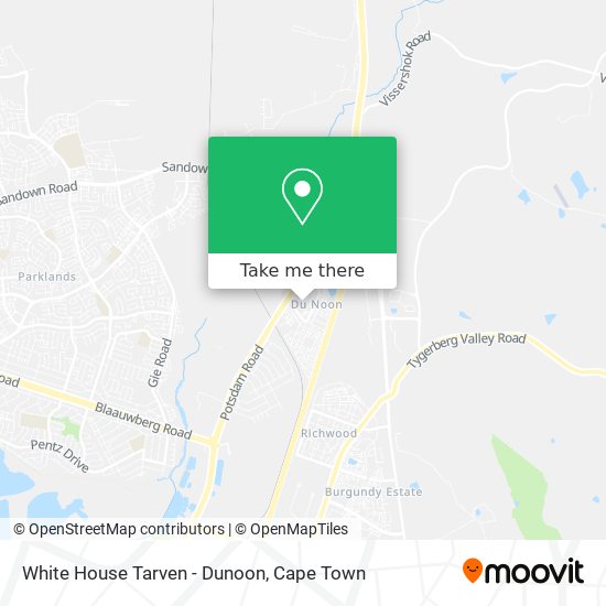 White House Tarven - Dunoon map