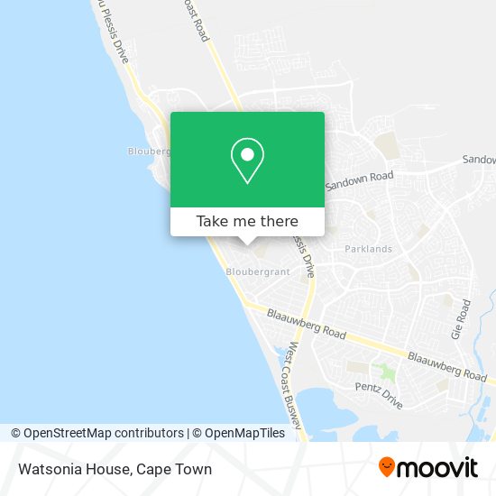 Watsonia House map