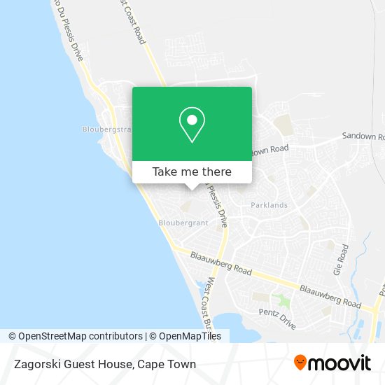 Zagorski Guest House map