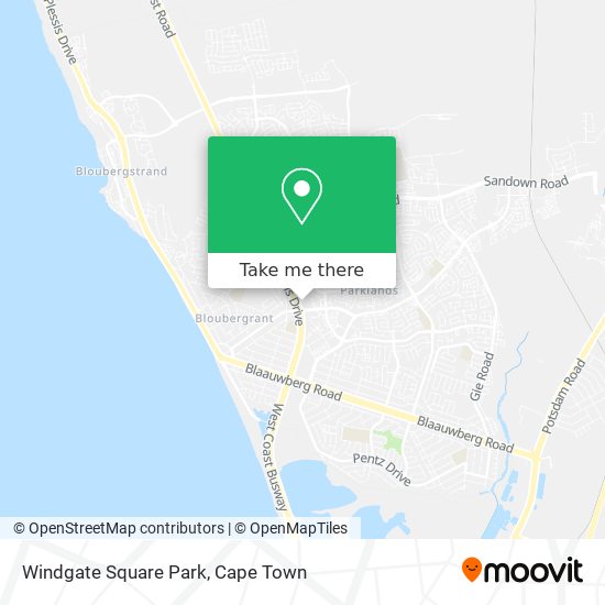 Windgate Square Park map