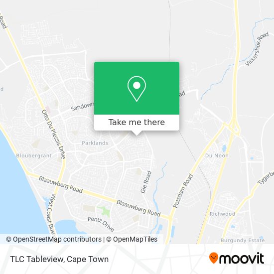 TLC Tableview map