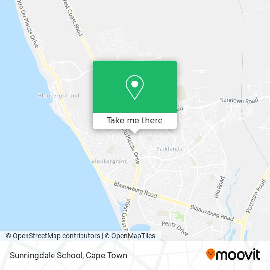 Sunningdale School map