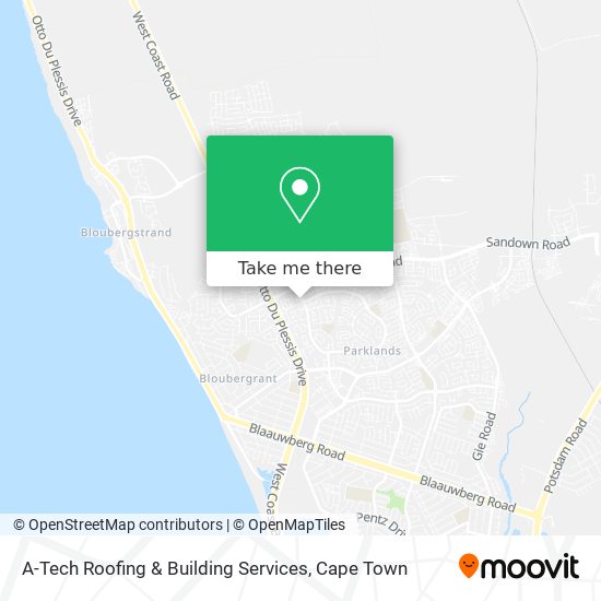 A-Tech Roofing & Building Services map