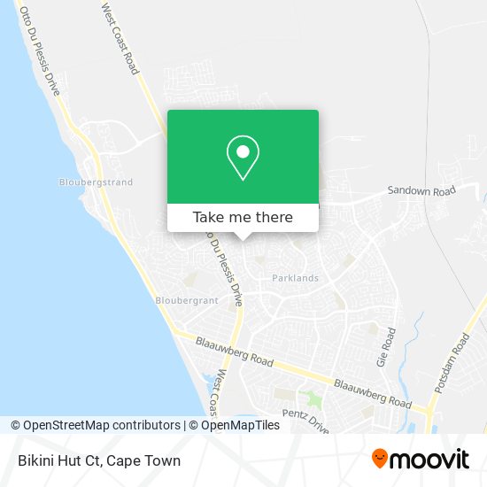 Bikini Hut Ct map