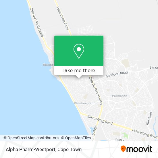 Alpha Pharm-Westport map