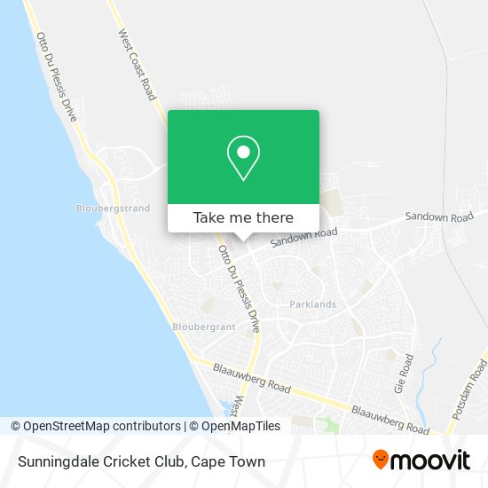 Sunningdale Cricket Club map
