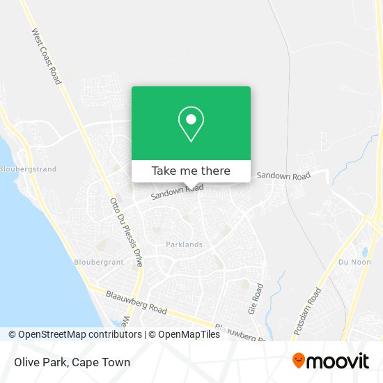 Olive Park map