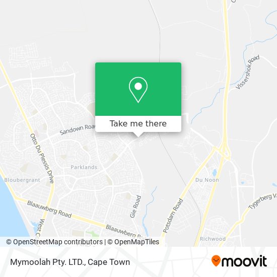 Mymoolah Pty. LTD. map