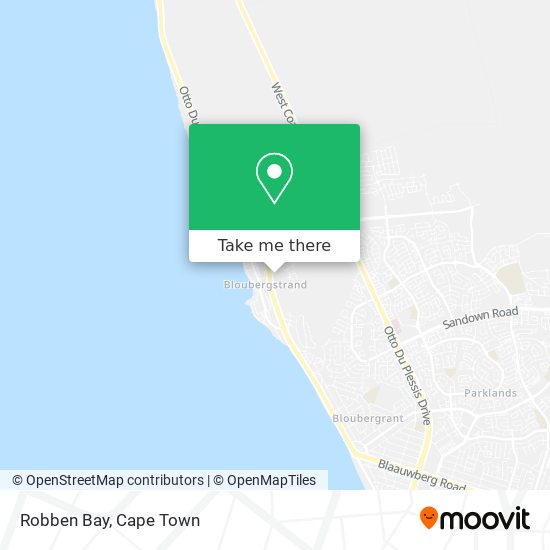 Robben Bay map