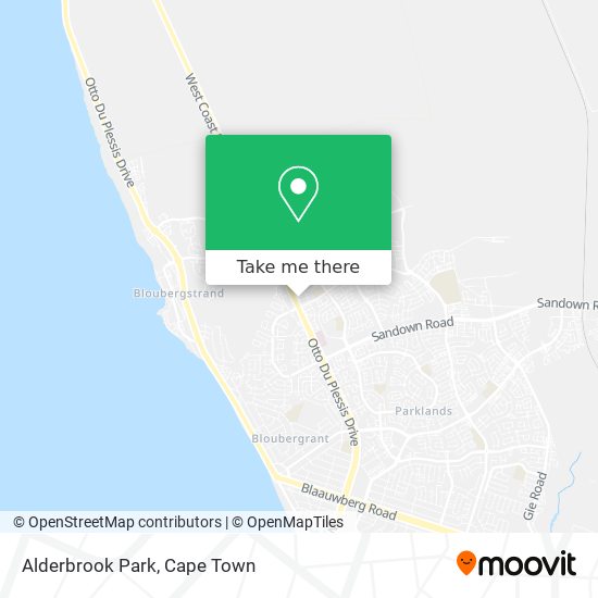 Alderbrook Park map