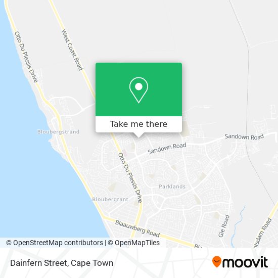 Dainfern Street map