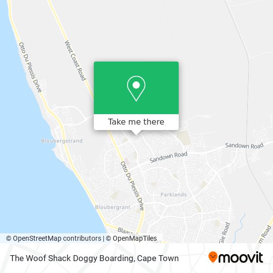 The Woof Shack Doggy Boarding map