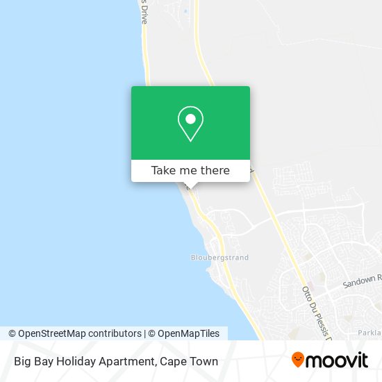 Big Bay Holiday Apartment map