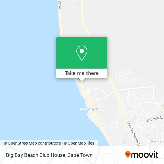 Big Bay Beach Club House map