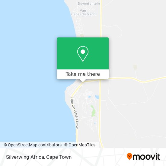 Silverwing Africa map