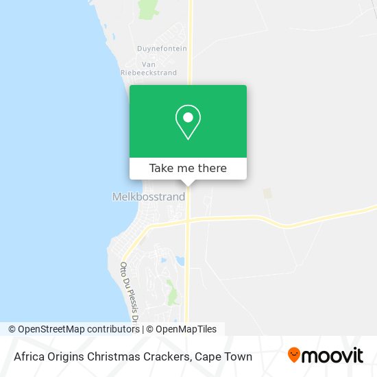 Africa Origins Christmas Crackers map