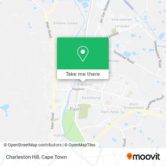 Charleston Hill map