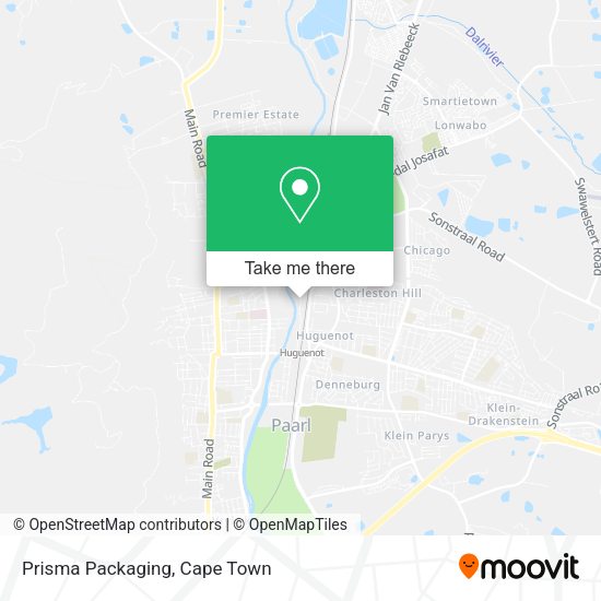 Prisma Packaging map