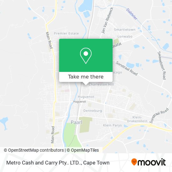 Metro Cash and Carry Pty.. LTD.. map