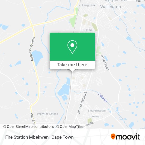 Fire Station Mbekweni map