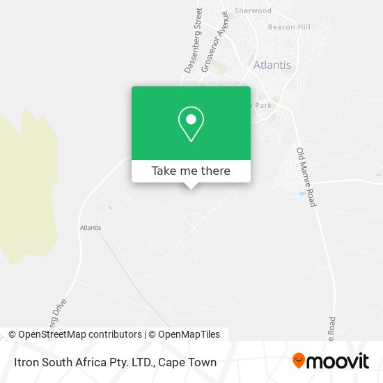 Itron South Africa Pty. LTD. map