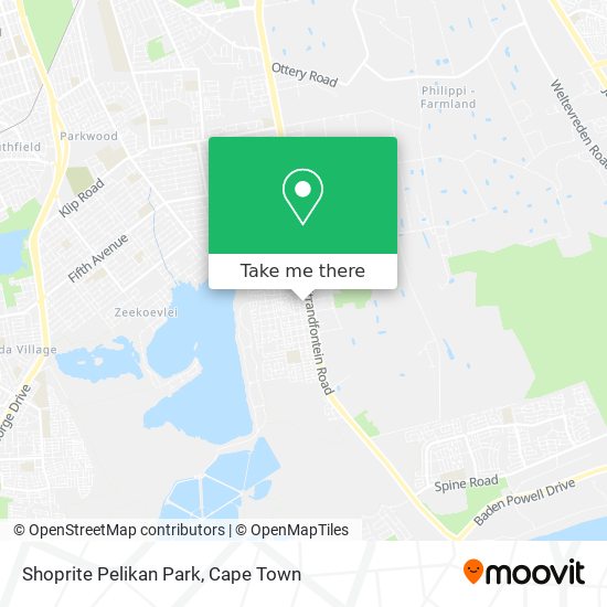 Shoprite Pelikan Park map