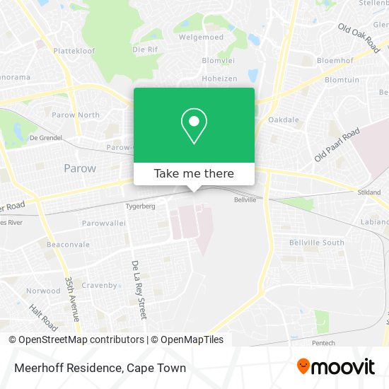 Meerhoff Residence map