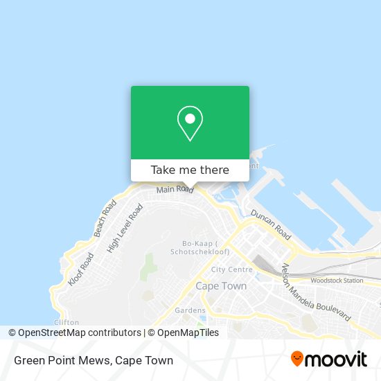 Green Point Mews map