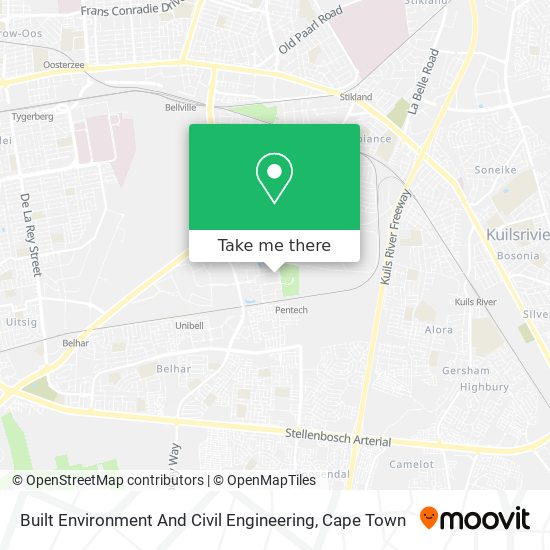 Built Environment And Civil Engineering map