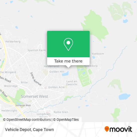 Vehicle Depot map