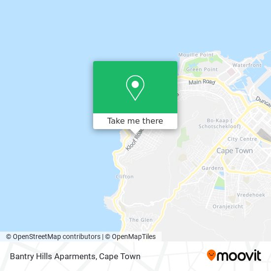 Bantry Hills Aparments map