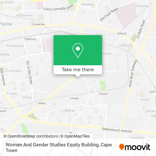 Women And Gender Studies Equity Building map