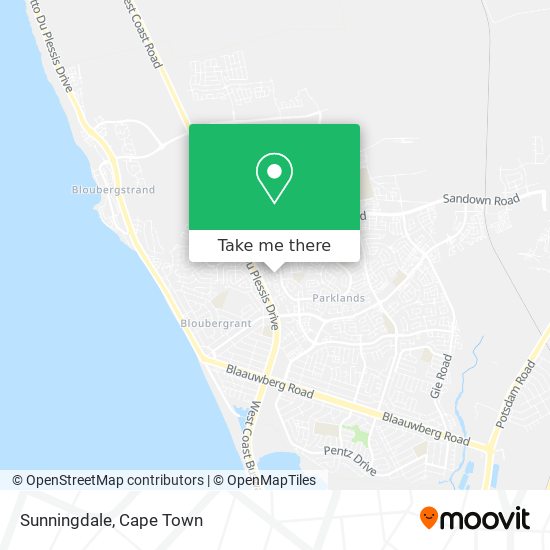 Sunningdale map