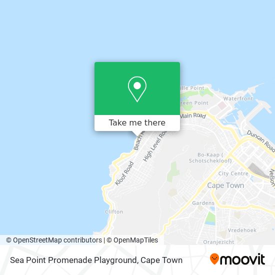 Sea Point Promenade Playground map
