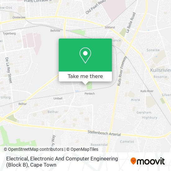Electrical, Electronic And Computer Engineering (Block B) map