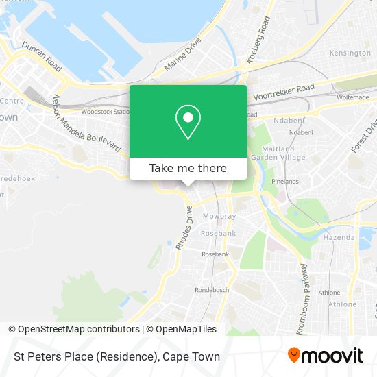 St Peters Place (Residence) map