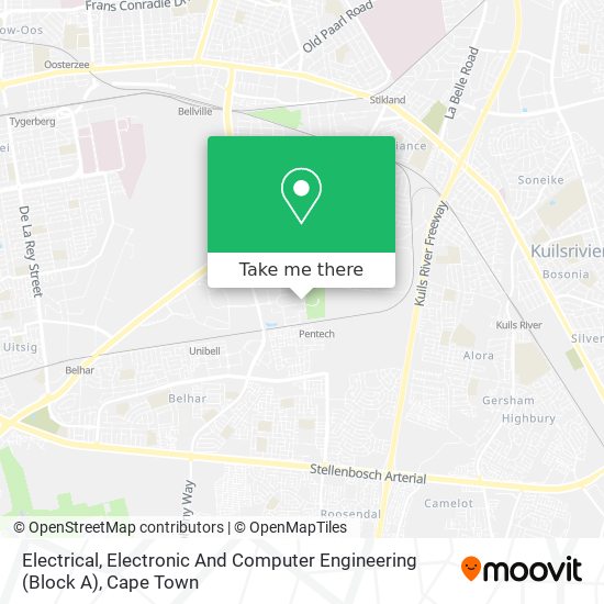 Electrical, Electronic And Computer Engineering (Block A) map