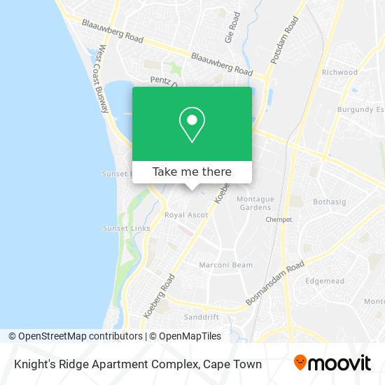 Knight's Ridge Apartment Complex map