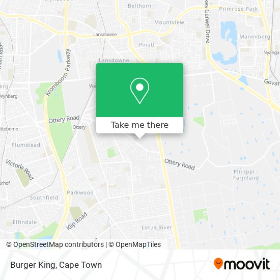 Burger King map